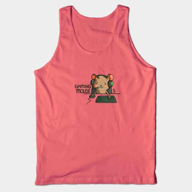 Gaming Mouse Tank Top by mschibious